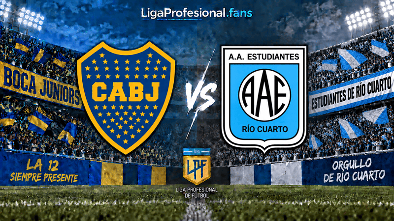 Boca Juniors – Estudiantes de Río Cuarto
